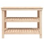 Werkbank aus massivem Kiefernholz, 110,5 x 50 x 80 cm von vidaXL, Arbeitstische - Ref: Foro24-823644, Preis: 117,35 €, Rabatt: %
