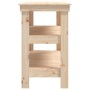 Werkbank aus massivem Kiefernholz, 110,5 x 50 x 80 cm von vidaXL, Arbeitstische - Ref: Foro24-823644, Preis: 117,35 €, Rabatt: %