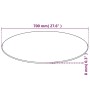 Round tempered glass tabletop 700 mm by vidaXL, Table tops - Ref: Foro24-243628, Price: 54,34 €, Discount: %