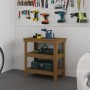 Werkbank aus massivem Kiefernholz, honigbraun, 78,5 x 50 x 80 cm von vidaXL, Arbeitstische - Ref: Foro24-823642, Preis: 88,05...