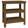 Werkbank aus massivem Kiefernholz, honigbraun, 78,5 x 50 x 80 cm von vidaXL, Arbeitstische - Ref: Foro24-823642, Preis: 88,05...