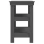 Werkbank aus massivem grauem Kiefernholz, 110,5 x 50 x 80 cm von vidaXL, Arbeitstische - Ref: Foro24-823646, Preis: 123,27 €,...