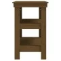 Solid pine wood workbench honey brown 78.5x50x80 cm by vidaXL, Work tables - Ref: Foro24-823642, Price: 87,23 €, Discount: %