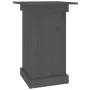 Plant support solid gray pine wood 40x40x60 cm by vidaXL, Pot stands - Ref: Foro24-823631, Price: 57,23 €, Discount: %