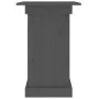 Plant support solid gray pine wood 40x40x60 cm by vidaXL, Pot stands - Ref: Foro24-823631, Price: 57,23 €, Discount: %