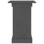 Plant support solid gray pine wood 40x40x60 cm by vidaXL, Pot stands - Ref: Foro24-823631, Price: 57,23 €, Discount: %