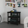 Solid black pine wood workbench 78.5x50x80 cm by vidaXL, Work tables - Ref: Foro24-823643, Price: 93,10 €, Discount: %