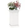 Plant support solid white pine wood 40x40x60 cm by vidaXL, Pot stands - Ref: Foro24-823630, Price: 56,58 €, Discount: %