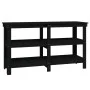 Solid black pine wood workbench 142.5x50x80 cm by vidaXL, Work tables - Ref: Foro24-823653, Price: 125,78 €, Discount: %