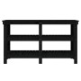 Solid black pine wood workbench 142.5x50x80 cm by vidaXL, Work tables - Ref: Foro24-823653, Price: 125,78 €, Discount: %