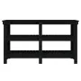 Solid black pine wood workbench 142.5x50x80 cm by vidaXL, Work tables - Ref: Foro24-823653, Price: 125,78 €, Discount: %