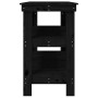 Solid black pine wood workbench 142.5x50x80 cm by vidaXL, Work tables - Ref: Foro24-823653, Price: 125,78 €, Discount: %