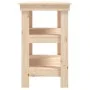Solid pine wood workbench 78.5x50x80 cm by vidaXL, Work tables - Ref: Foro24-823639, Price: 94,76 €, Discount: %