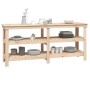 Solid pine wood workbench 181x50x80 cm by vidaXL, Work tables - Ref: Foro24-823654, Price: 200,99 €, Discount: %