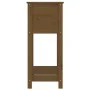 Jardinera de madera maciza de pino marrón 54x34,5x81 cm de vidaXL, Maceteros y jardineras - Ref: Foro24-823755, Precio: 55,85...