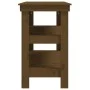 Werkbank aus massivem Kiefernholz, honigbraun, 110,5 x 50 x 80 cm von vidaXL, Arbeitstische - Ref: Foro24-823647, Preis: 125,...