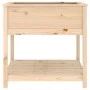 Planter with solid pine wood shelf 82.5x82.5x81 cm by vidaXL, Pots and planters - Ref: Foro24-823794, Price: 87,30 €, Discoun...