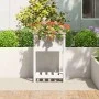 Solid white pine wood planter 54x34.5x81 cm by vidaXL, Pots and planters - Ref: Foro24-823753, Price: 55,95 €, Discount: %