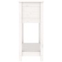 Planter with shelf solid white pine wood 82.5x34.5x81 cm by vidaXL, Pots and planters - Ref: Foro24-823760, Price: 94,95 €, D...