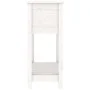 Planter with shelf solid white pine wood 82.5x34.5x81 cm by vidaXL, Pots and planters - Ref: Foro24-823760, Price: 77,10 €, D...