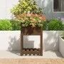 Solid brown pine wood planter 54x54x81 cm by vidaXL, Pots and planters - Ref: Foro24-823776, Price: 65,63 €, Discount: %