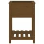 Solid brown pine wood planter 54x54x81 cm by vidaXL, Pots and planters - Ref: Foro24-823776, Price: 65,63 €, Discount: %