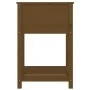 Solid brown pine wood planter 54x54x81 cm by vidaXL, Pots and planters - Ref: Foro24-823776, Price: 65,63 €, Discount: %
