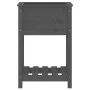 Jardinera de madera maciza de pino gris 54x34,5x81 cm de vidaXL, Maceteros y jardineras - Ref: Foro24-823754, Precio: 55,85 €...