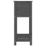 Solid gray pine wood planter 54x34.5x81 cm by vidaXL, Pots and planters - Ref: Foro24-823754, Price: 56,37 €, Discount: %