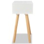 Bedside tables 2 pcs solid white pine wood 40x30x61 cm by vidaXL, Nightstands - Ref: Foro24-244740, Price: 97,54 €, Discount: %