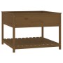 Planter and shelf solid brown pine wood 111.5x111.5x81 cm by vidaXL, Pots and planters - Ref: Foro24-823804, Price: 149,02 €,...