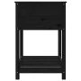 Planter with solid black pine wood shelf 82.5x54x81 cm by vidaXL, Pots and planters - Ref: Foro24-823784, Price: 80,66 €, Dis...