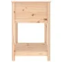 Planter with solid pine wood shelf 82.5x54x81 cm by vidaXL, Pots and planters - Ref: Foro24-823780, Price: 70,36 €, Discount: %