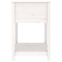 Planter with shelf solid white pine wood 82.5x54x81cm by vidaXL, Pots and planters - Ref: Foro24-823781, Price: 84,64 €, Disc...