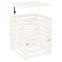 Compostador de madera maciza de pino blanco 63,5x63,5x77,5 cm de vidaXL, Compostadores - Ref: Foro24-823809, Precio: 95,14 €,...
