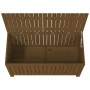 Garten-Aufbewahrungsbox aus honigbraunem Kiefernholz, 121 x 55 x 64 cm von vidaXL, Aufbewahrungsboxen für den Außenbereich - ...