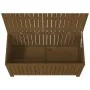 Honey brown pine wood garden storage box 121x55x64 cm by vidaXL, Outdoor storage boxes - Ref: Foro24-823846, Price: 141,65 €,...