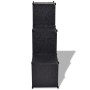 Würfelregal mit 6 Fächern schwarz von vidaXL, Schuhregale und Schuhorganisatoren - Ref: Foro24-244923, Preis: 37,98 €, Rabatt: %