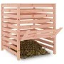 Compostador madera maciza de abeto Douglas 82,5x82,5x99,5 cm de vidaXL, Compostadores - Ref: Foro24-823820, Precio: 174,46 €,...