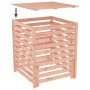 Compostador madera maciza de abeto Douglas 82,5x82,5x99,5 cm de vidaXL, Compostadores - Ref: Foro24-823820, Precio: 174,46 €,...