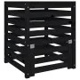 Compostador de madera maciza de pino negro 63,5x63,5x77,5 cm de vidaXL, Compostadores - Ref: Foro24-823812, Precio: 111,44 €,...