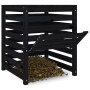 Compostador de madera maciza de pino negro 63,5x63,5x77,5 cm de vidaXL, Compostadores - Ref: Foro24-823812, Precio: 115,98 €,...