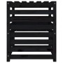 Compostador de madera maciza de pino negro 63,5x63,5x77,5 cm de vidaXL, Compostadores - Ref: Foro24-823812, Precio: 115,98 €,...