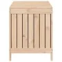 Garden storage box solid pine wood 115x49x60 cm by vidaXL, Outdoor storage boxes - Ref: Foro24-823836, Price: 139,23 €, Disco...