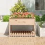 Planter with solid pine wood shelf 111.5x111.5x81 cm by vidaXL, Pots and planters - Ref: Foro24-823801, Price: 129,81 €, Disc...
