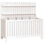 White pine wood garden storage box 115x49x60 cm by vidaXL, Outdoor storage boxes - Ref: Foro24-823837, Price: 182,59 €, Disco...