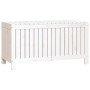 White pine wood garden storage box 115x49x60 cm by vidaXL, Outdoor storage boxes - Ref: Foro24-823837, Price: 182,59 €, Disco...