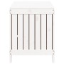 White pine wood garden storage box 115x49x60 cm by vidaXL, Outdoor storage boxes - Ref: Foro24-823837, Price: 182,59 €, Disco...
