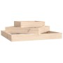 Pflanzgefäß aus massivem Kiefernholz, 83 x 83 x 27 cm von vidaXL, Töpfe und Pflanzgefäße - Ref: Foro24-823878, Preis: 46,83 €...