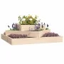 Solid pine wood planter 83x83x27 cm by vidaXL, Pots and planters - Ref: Foro24-823878, Price: 46,15 €, Discount: %